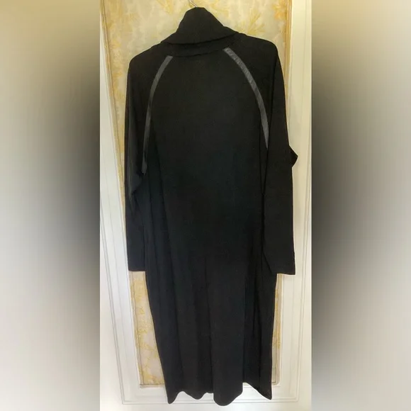 Basic Black JerseyCowl Sheath - Picture 3 of 9